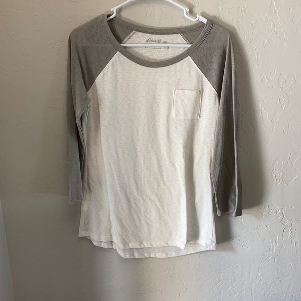 Eddie Bauer 3/4 sleeve top